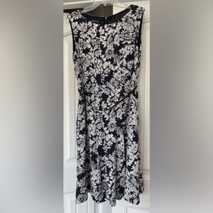 Jones New York Blue/White Dress